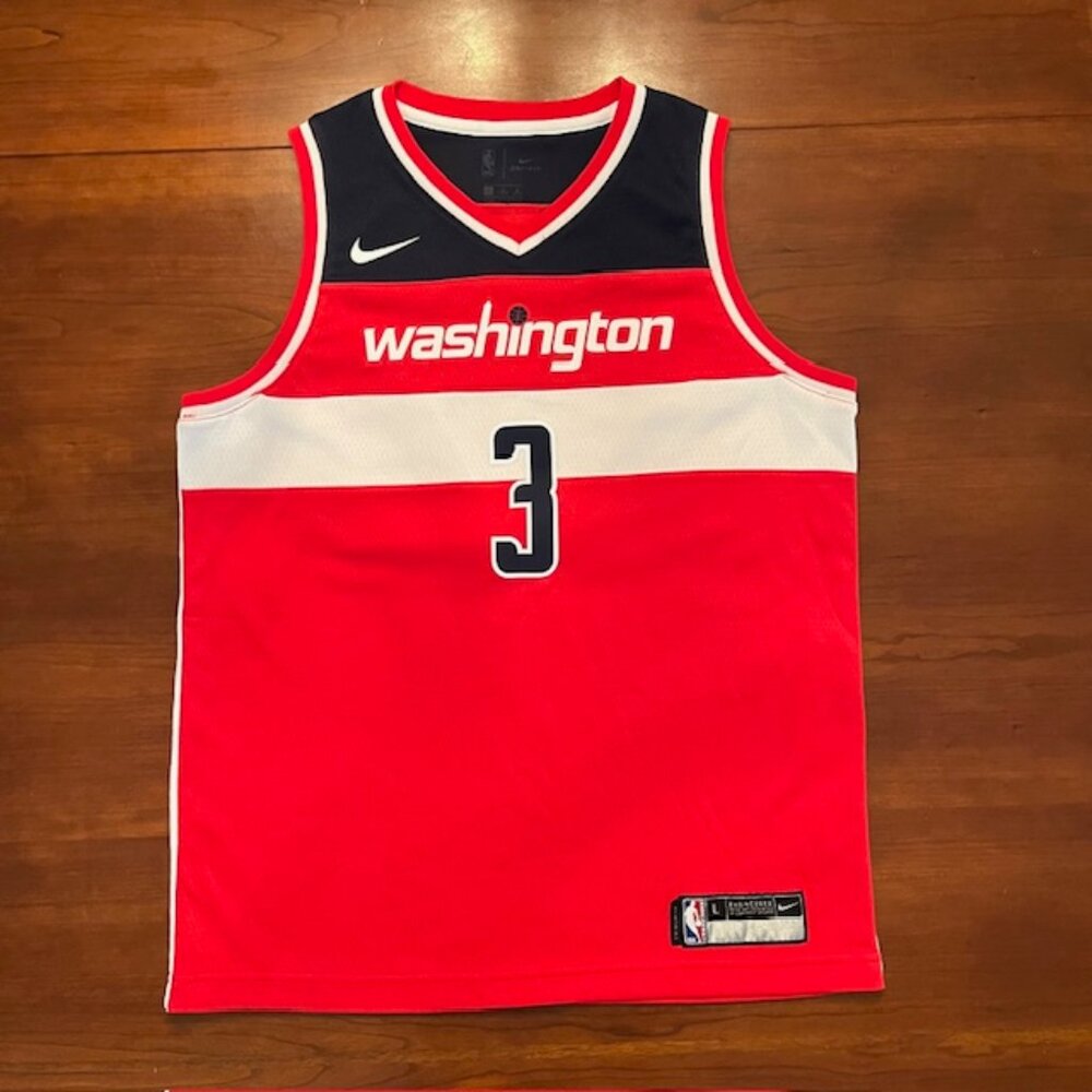 Washington Wizards Jersey Nike Beal 3 NBA Swingman Youth Large